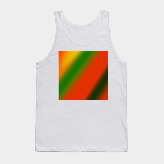red green yellow texture design Tank Top by creatilory